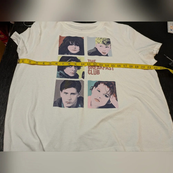 Retro Plus Size The Breakfast Club TShirt Size 2XL EUC - Picture 5 of 6